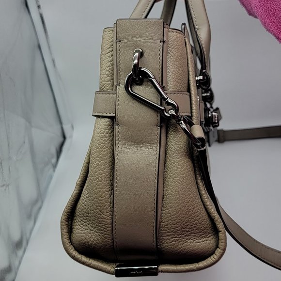 Coach Swagger 27 34816 Fog Purse Satchel - Picture 3 of 10